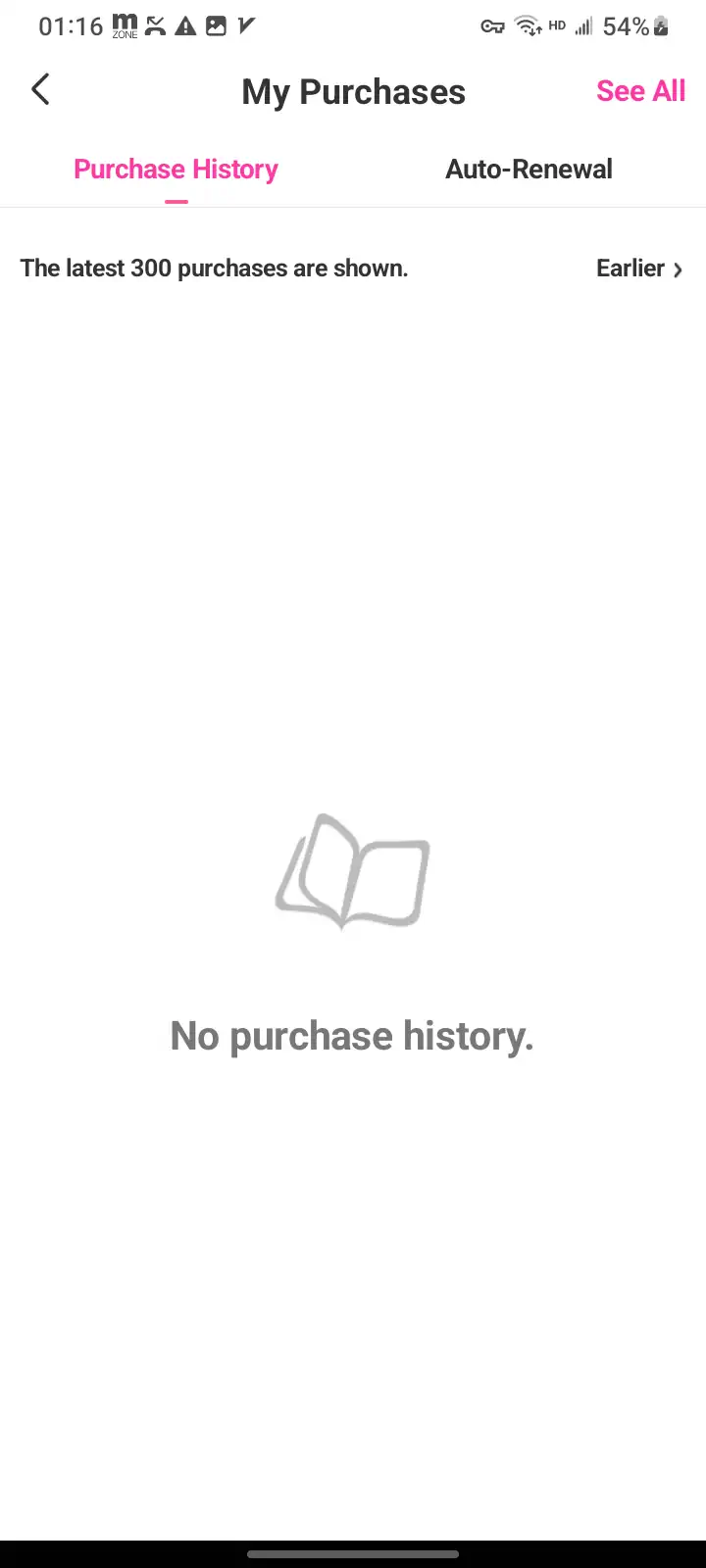 MoboReader 购买历史 无记录_2023 12 29