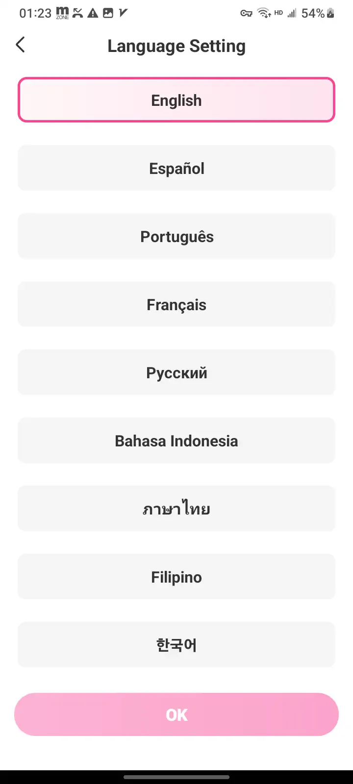 MoboReader 切换语言_2023 12 29